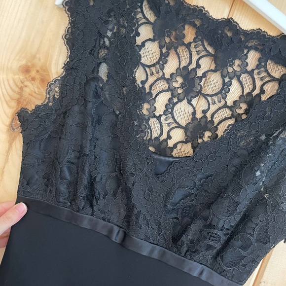 Black fitted Jones New York dress size 6/small - Picture 1 of 4